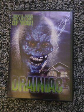 Drainiac Horror Movie DVD Theyll Suck The Life Out Of You Brett Piper 2000